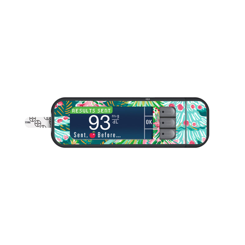 Peelz Festive Forest Bayer Contour Next Glucometer Sticker - Pump Peelz Peelz/Stickers