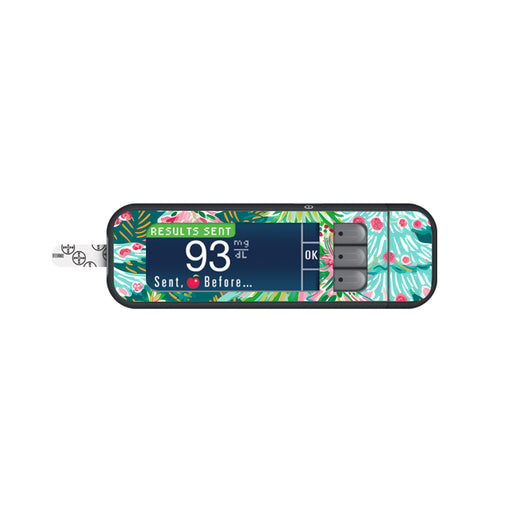 Peelz Festive Forest Bayer Contour Next Glucometer Sticker - Pump Peelz Peelz/Stickers