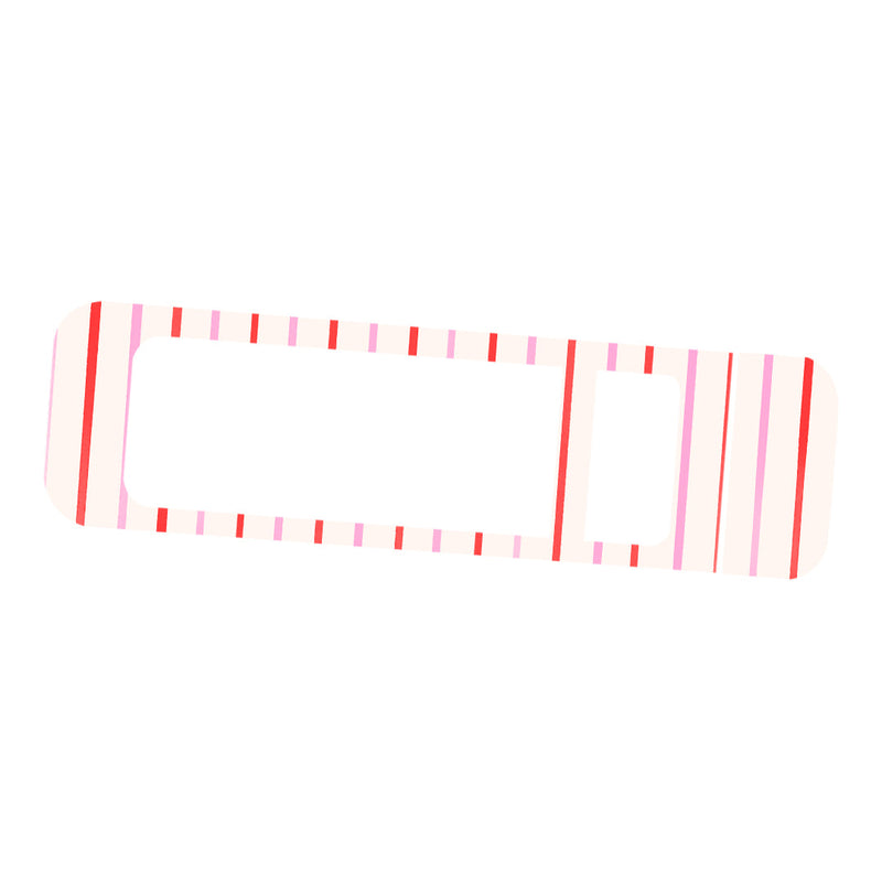 Peelz Peppermint Stripes Bayer Contour Next Glucometer Sticker - Pump Peelz Peelz/Stickers