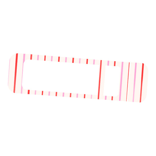 Peelz Peppermint Stripes Bayer Contour Next Glucometer Sticker - Pump Peelz Peelz/Stickers