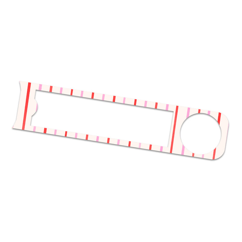 Peelz Peppermint Stripes Bayer Contour© Next One Glucometer Sticker - Pump Peelz Peelz/Stickers