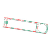 Peelz Peppermint Plaid Bayer Contour© Next One Glucometer Sticker - Pump Peelz Peelz/Stickers