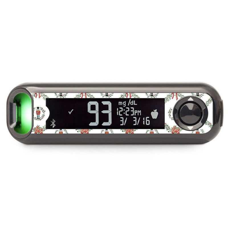 Peelz Nutcracker Noel Bayer Contour© Next One Glucometer Sticker - Pump Peelz Peelz/Stickers