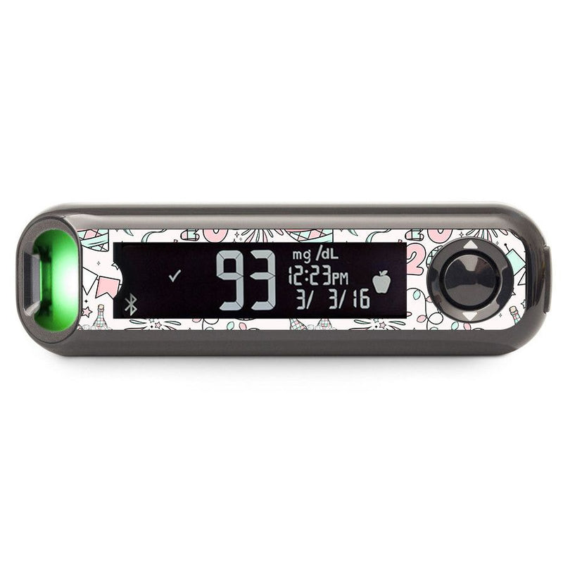 Peelz Cheers to '26 Bayer Contour© Next One Glucometer Sticker - Pump Peelz Peelz/Stickers