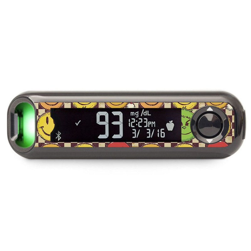 Peelz Merry Mischief Bayer Contour© Next One Glucometer Sticker - Pump Peelz Peelz/Stickers