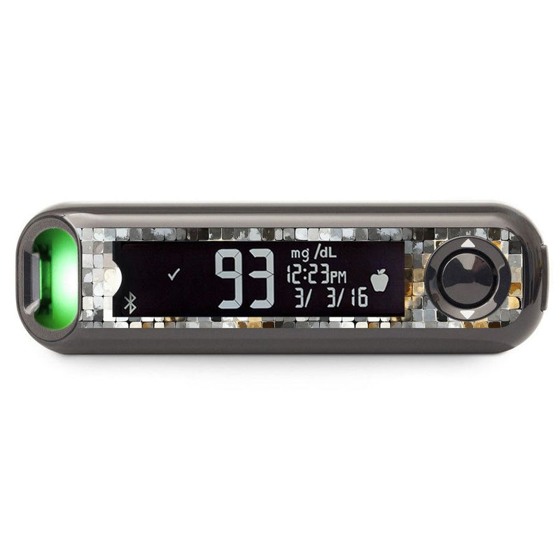 Peelz Champagne Glow Bayer Contour© Next One Glucometer Peelz/Stickers