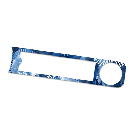 Peelz Monochrome Blue Tie Dye Bayer Contour© Next One Glucometer Peelz/Stickers