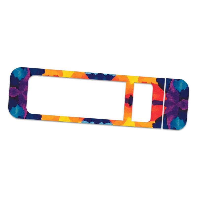Peelz Bright Tie Dye Sticker for Bayer Contour Next Glucometer Peelz/Stickers