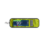 Peelz Green Fur Sticker for Bayer Contour Next Glucometer Peelz/Stickers