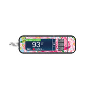 Peelz Blossom Bows Sticker for Bayer Contour Next Glucometer Peelz/Stickers
