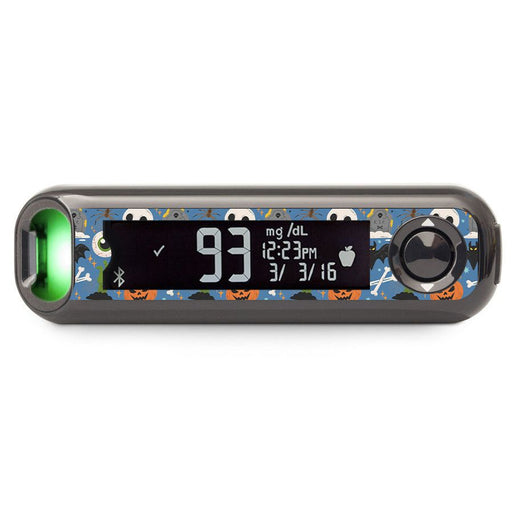 Peelz Spooky Night Bayer Contour© Next One Glucometer Sticker - Pump Peelz Peelz/Stickers