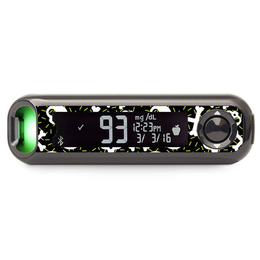 Peelz Bone Pop Bayer Contour© Next One Glucometer Sticker - Pump Peelz Peelz/Stickers