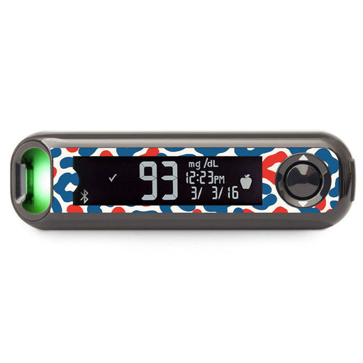 Peelz Freedom Fur Bayer Contour© Next One Glucometer Sticker - Pump Peelz Peelz/Stickers