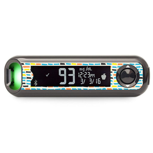 Peelz Colorful Sticks Bayer Contour© Next One Glucometer Sticker - Pump Peelz Peelz/Stickers