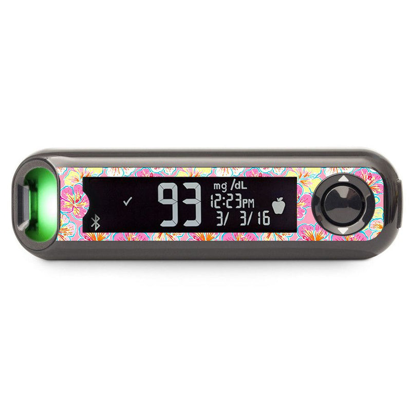 Peelz Tropic Crush Bayer Contour© Next One Glucometer Sticker - Pump Peelz Peelz/Stickers