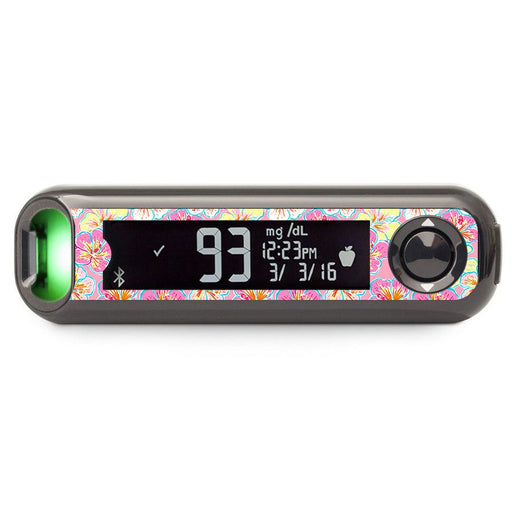 Peelz Tropic Crush Bayer Contour© Next One Glucometer Sticker - Pump Peelz Peelz/Stickers