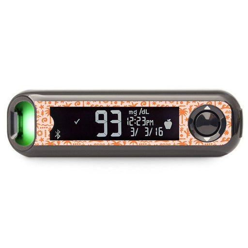 Peelz Terracotta Tides Bayer Contour© Next One Glucometer Sticker - Pump Peelz Peelz/Stickers