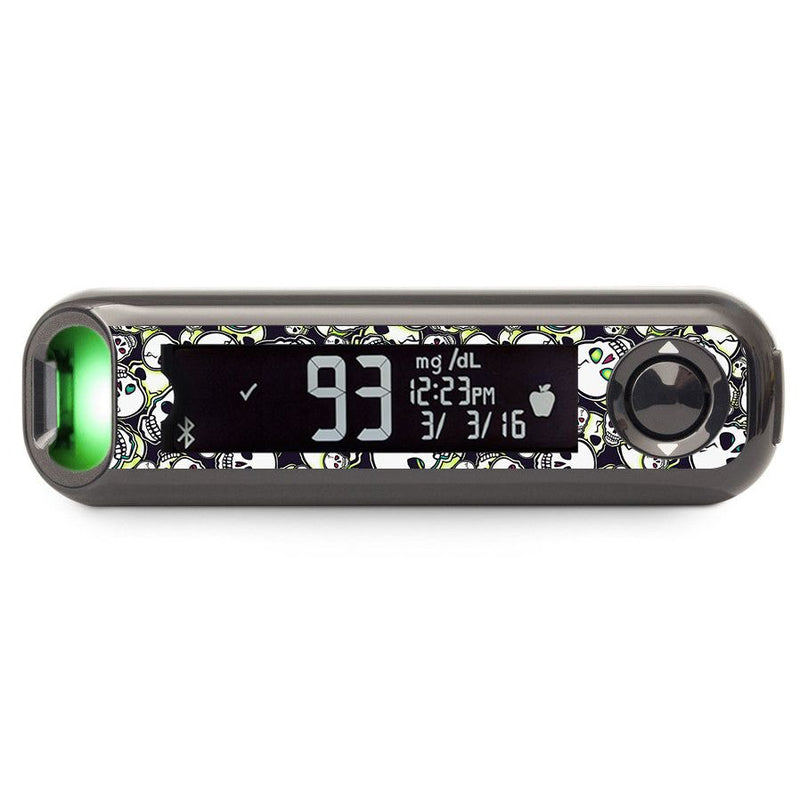 Peelz Bone Glow Bayer Contour© Next One Glucometer Sticker - Pump Peelz Peelz/Stickers