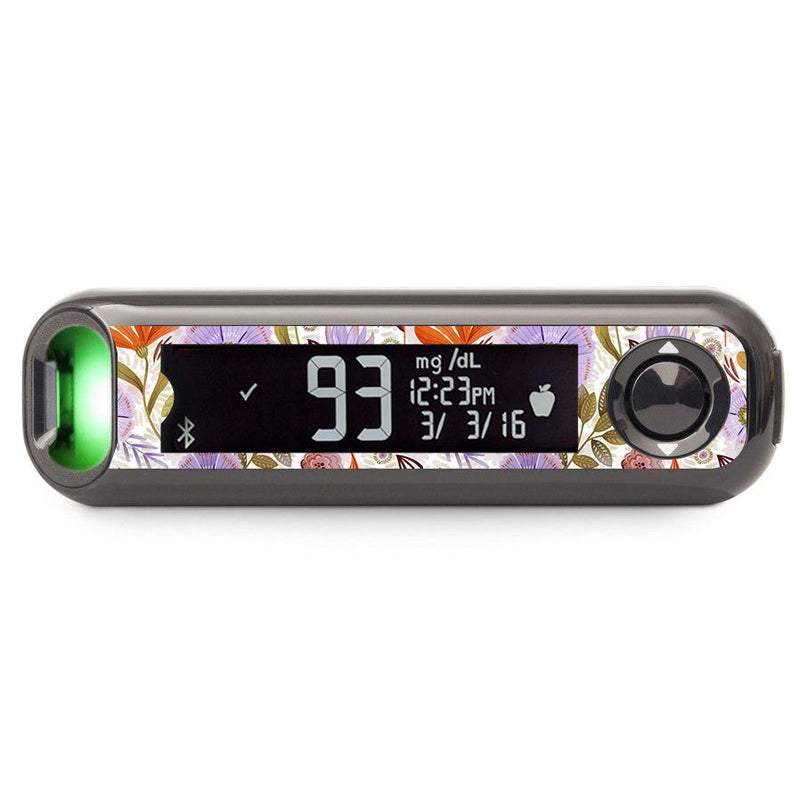 Peelz Autumn Meadow Bayer Contour© Next One Glucometer Sticker - Pump Peelz Peelz/Stickers