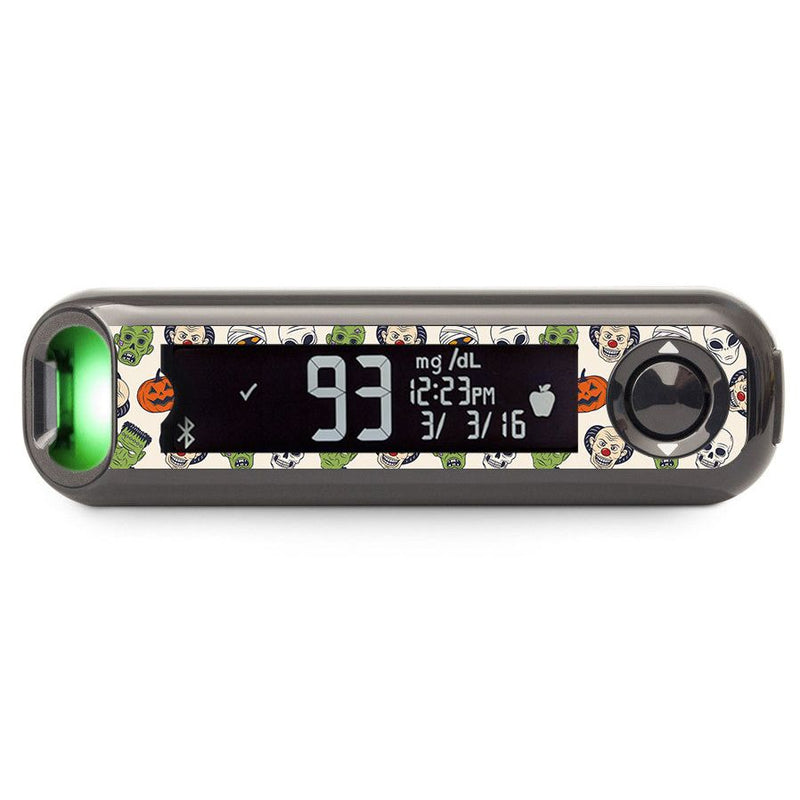 Peelz Monster Mash Bayer Contour© Next One Glucometer Sticker - Pump Peelz Peelz/Stickers