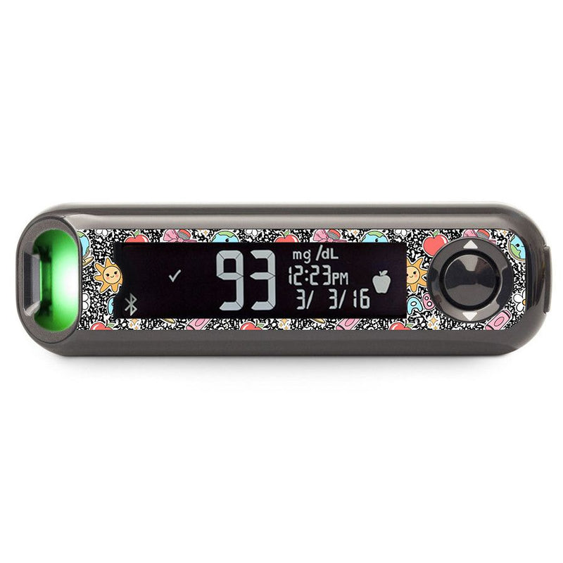Peelz Cute Class Bayer Contour© Next One Glucometer Sticker - Pump Peelz Peelz/Stickers