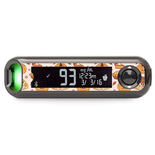 Peelz Cozy Harvest Bayer Contour© Next One Glucometer Sticker - Pump Peelz Peelz/Stickers