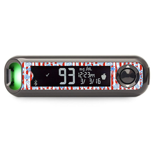 Peelz Spritz Parade Bayer Contour© Next One Glucometer Sticker - Pump Peelz Peelz/Stickers