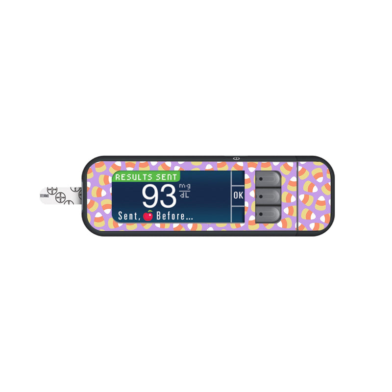 Peelz Candy Corn Bayer Contour Next Glucometer Sticker - Pump Peelz Peelz/Stickers