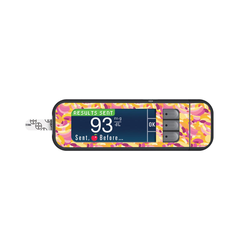 Peelz Jelly Swirl Bayer Contour Next Glucometer Sticker - Pump Peelz Peelz/Stickers