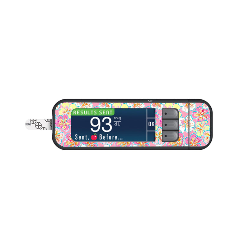 Peelz Tropic Crush Bayer Contour Next Glucometer Sticker - Pump Peelz Peelz/Stickers