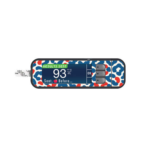Peelz Freedom Fur Bayer Contour Next Glucometer Sticker - Pump Peelz Peelz/Stickers