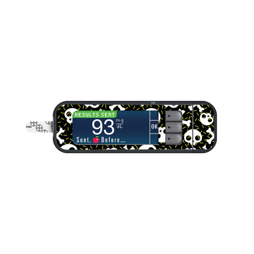 Peelz Bone Pop Bayer Contour Next Glucometer Sticker - Pump Peelz Peelz/Stickers