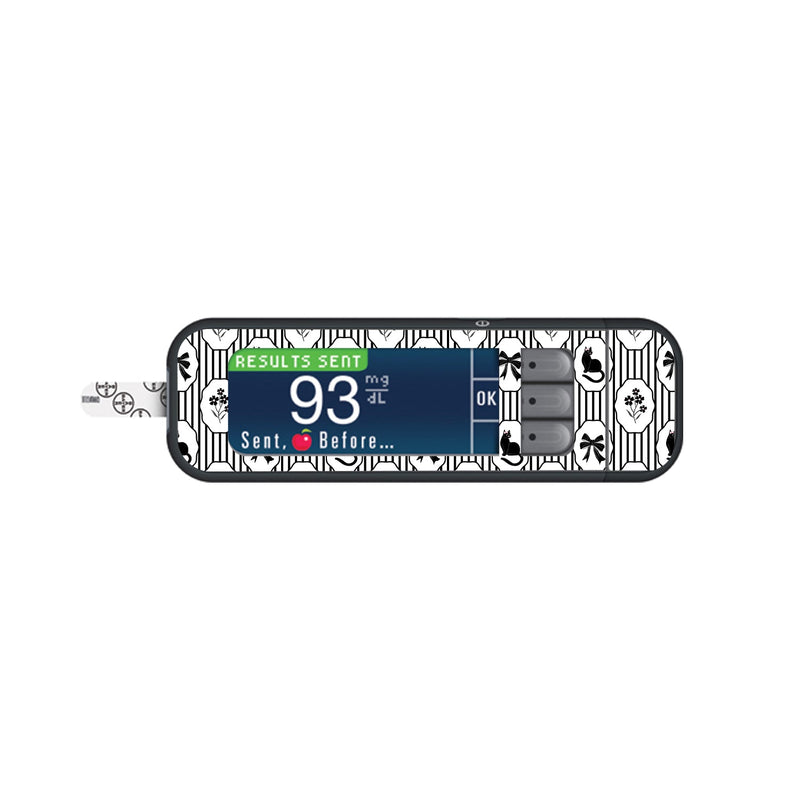 Peelz Midnight Cat Bayer Contour Next Glucometer Sticker - Pump Peelz Peelz/Stickers