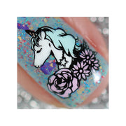 UberChic Beauty Unicorn Love-02 Stamping Plate