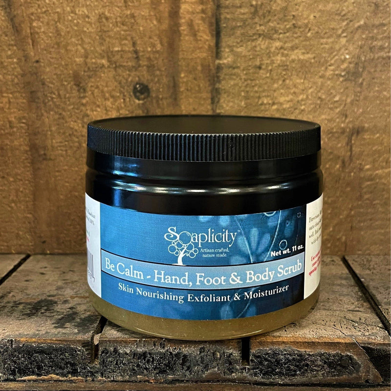 Soaplicity Be Calm Hand, Foot & Body Sugar Scrub Body Scrub
