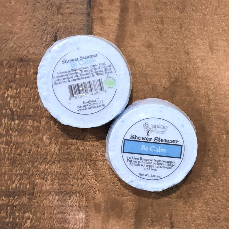 Soaplicity Be Calm Shower Steamer Shower Steamers