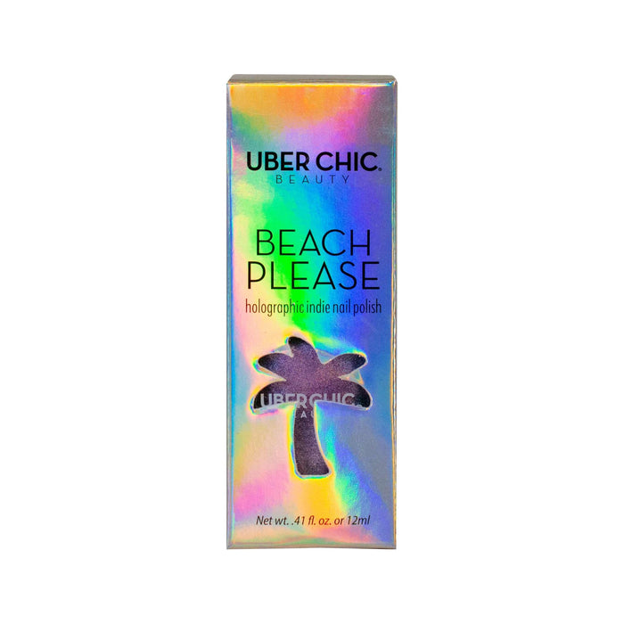 Uberchic Beauty Beach Please   Holographic Polish