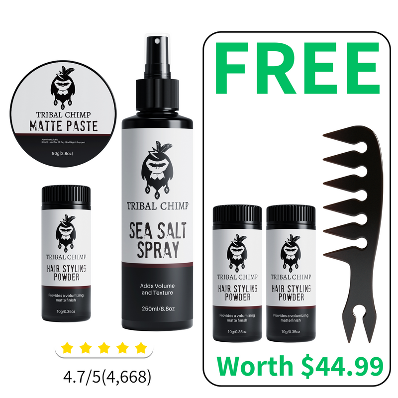 Tribal Chimp Sea Salt Spray Hair Styling Products