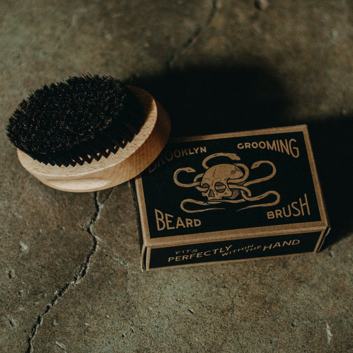 Brooklyn Grooming - Beechwood And Boar Bristle Beard Brush