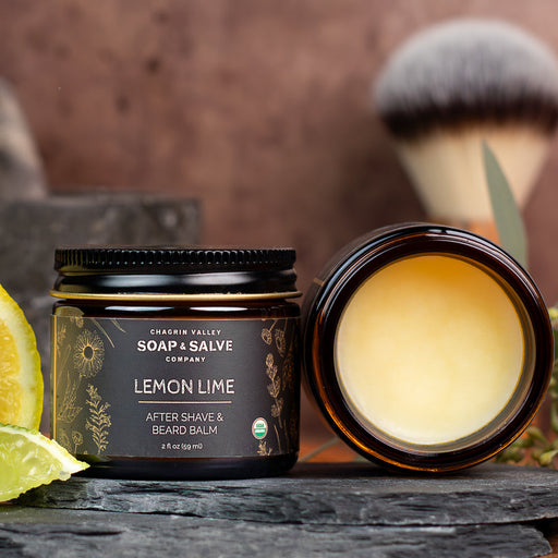 Chagrin Valley Soap & Salve After Shave & Beard Balm: Lemon Lime Shave Balm