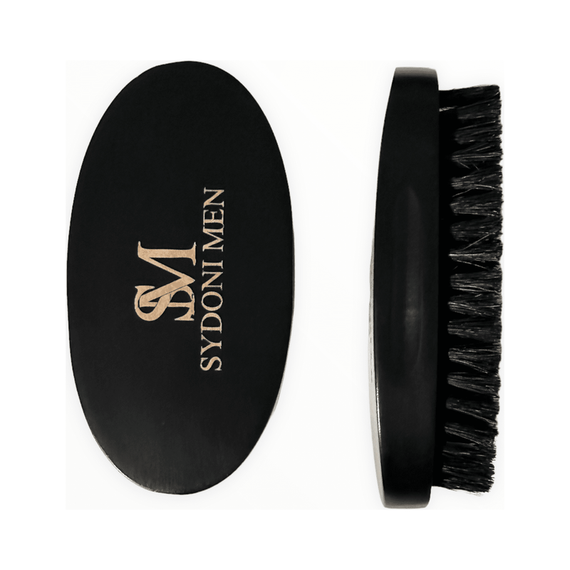 Sydoni Skincare and Beauty PEAR WOOD MUSTACHE AND BEARD BRUSH made with GRASSTREE AND SYNTHETIC BRISTLES Beard Men