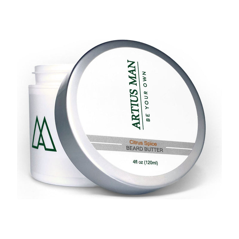 Artius Man Citrus Spice Beard Butter – Sweet Citrus and Warm Spice Beard Conditioner (4 oz)