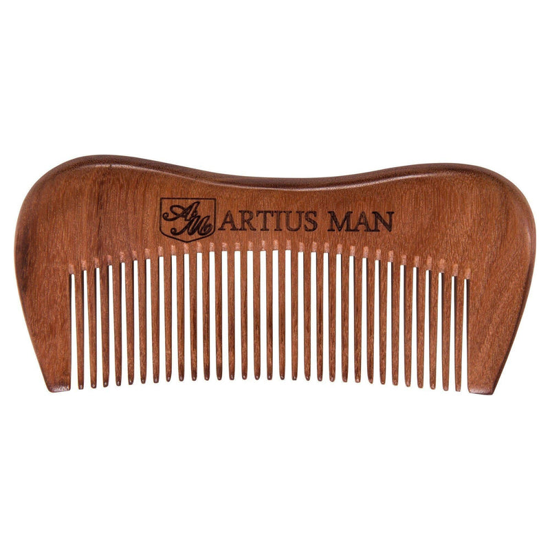 Artius Man Handmade Wood Beard Comb