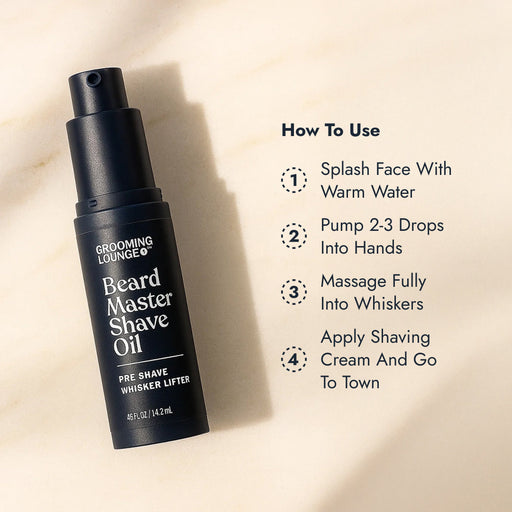 Grooming Lounge Grooming Lounge Beard Master Shave Oil 3 Pack (Save $10) Shaving Oils