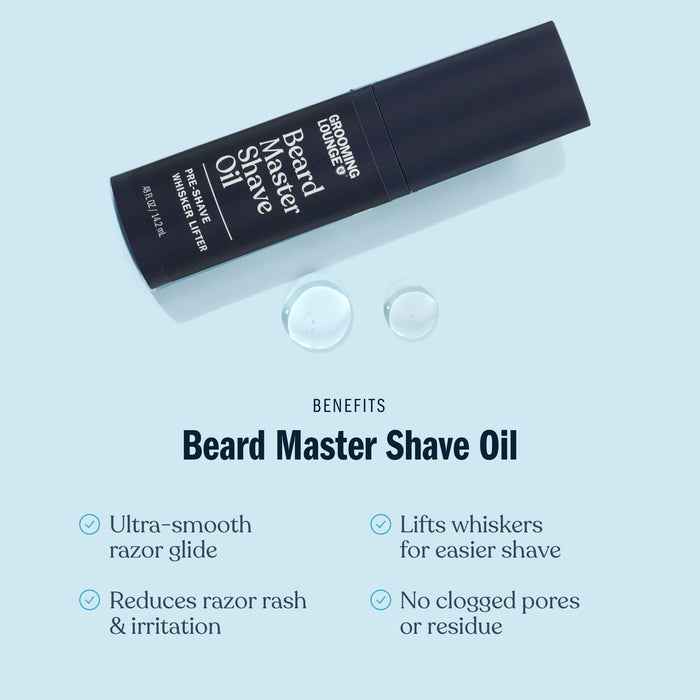 Grooming Lounge - Grooming Lounge Beard Master Shave Oil 0.48oz