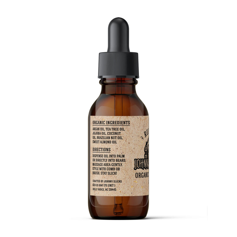 Johnny Slicks Organic Beard Oil Beard Oil