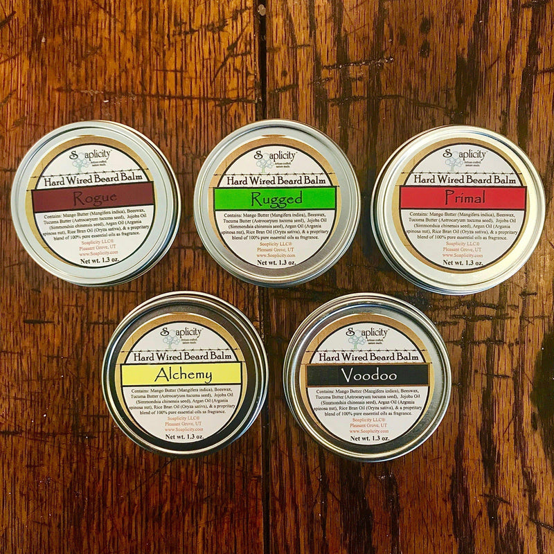 Soaplicity Alchemy Hard Wired Beard Balm Beard Balm