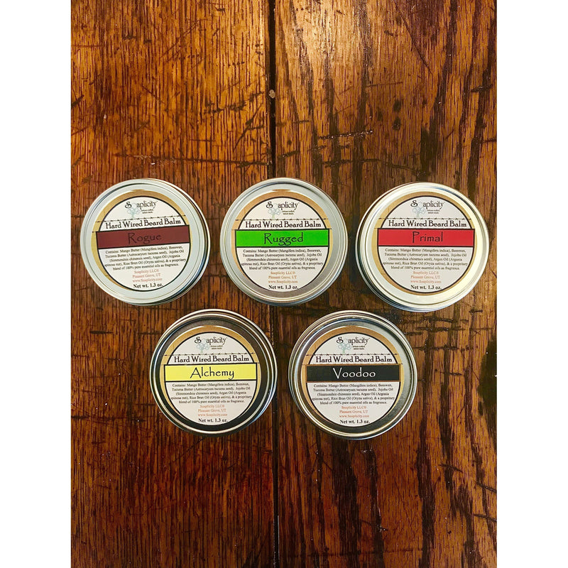 Soaplicity Primal Hard Wired Beard Balm Beard Balm