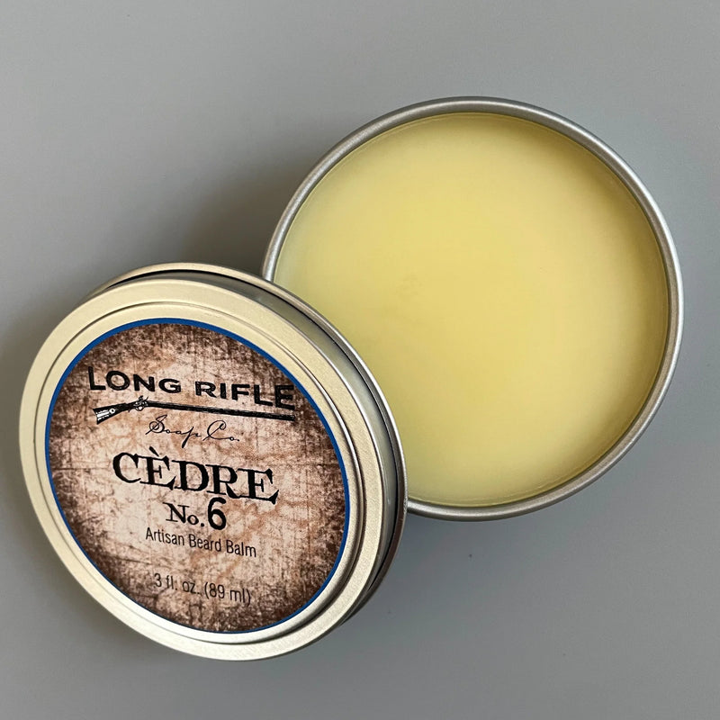 Long Rifle Soap Co. Long Rifle Soap Co. Cedre No.6 Beard Balm/Oil Collection Beard Care