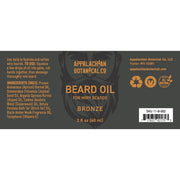 Appalachian Botanical Co. Beard Oil | Bronze Shaving & Grooming